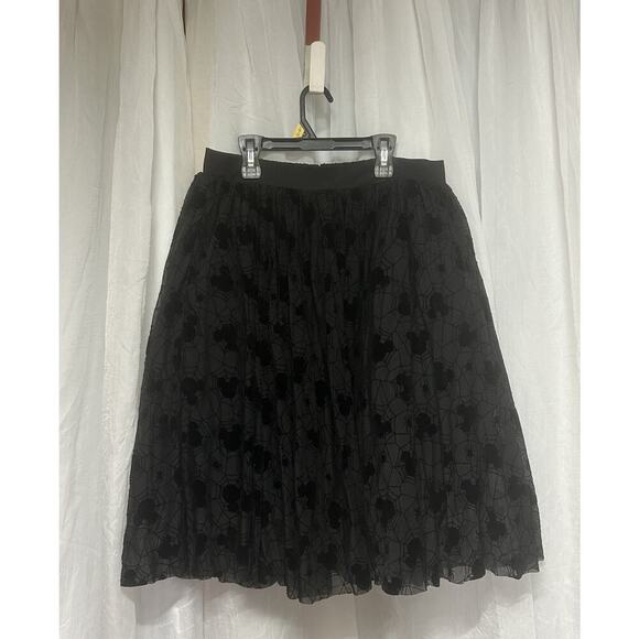 Disney Store Mickey Mouse Spider Web Halloween Skirt by Her Universe large - Picture 1 of 10